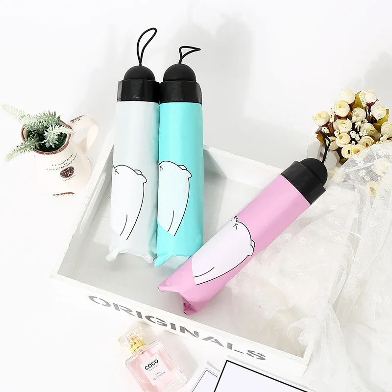 Креативный милый детский мультяшный зонт в виде свиньи Женский