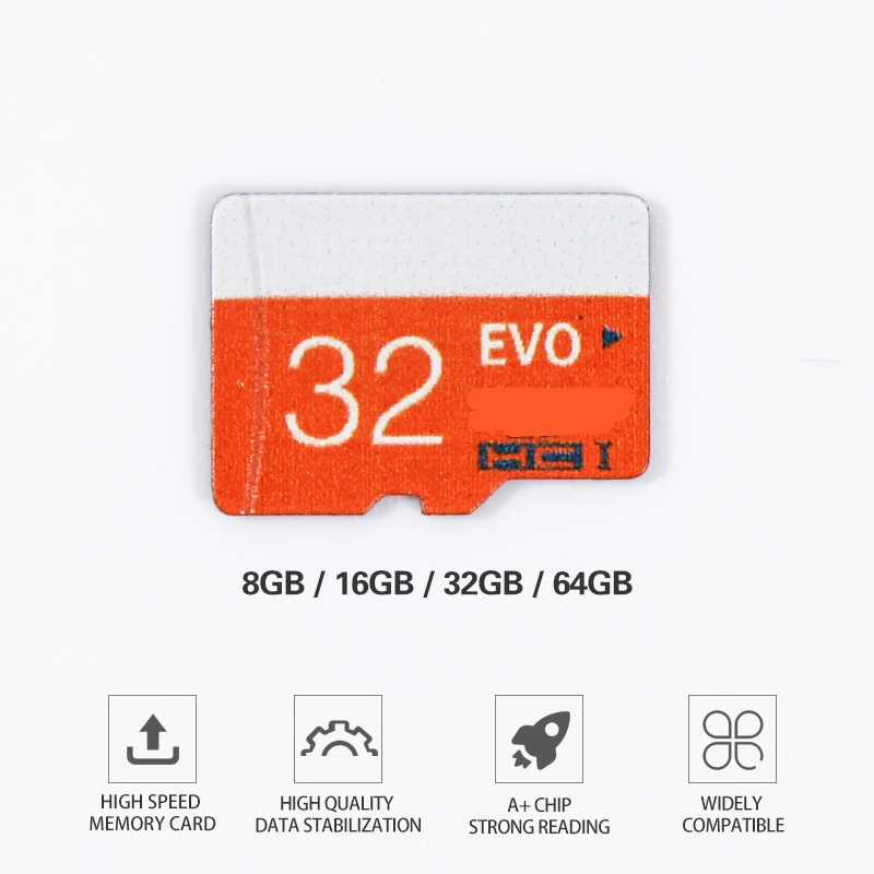 Biyetimi SD Card 64 Гб оперативной памяти, 32 Гб встроенной памяти, 8 ГБ, класс скорости 10 высокого Скорость для телефонов Камера память 16 ГБ, карта пам...
