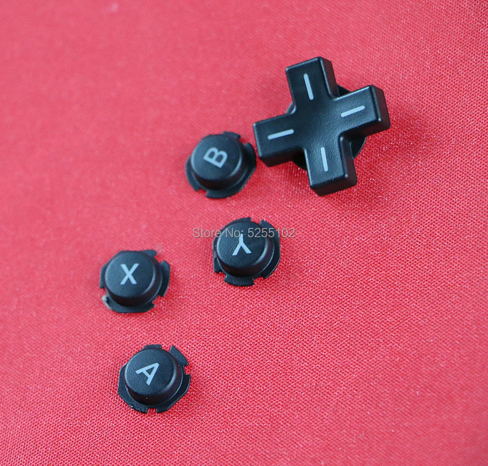1 компл./лот крест на включения/выключения кнопки Кнопка ABXY черная кнопка