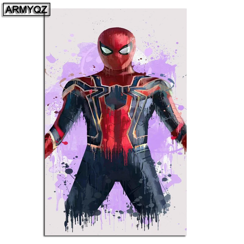 Камни в форме ромба пейзаж алмазной живописью Алмазная мозаика с принтом