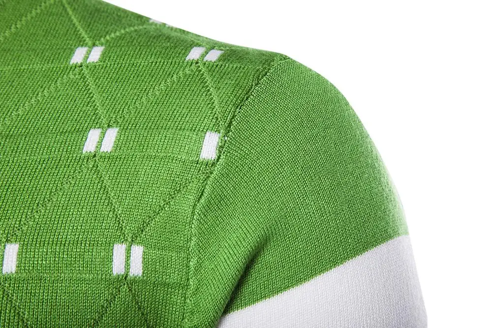 Новый осенне зимний мужской свитер с высоким воротником популярный цветной