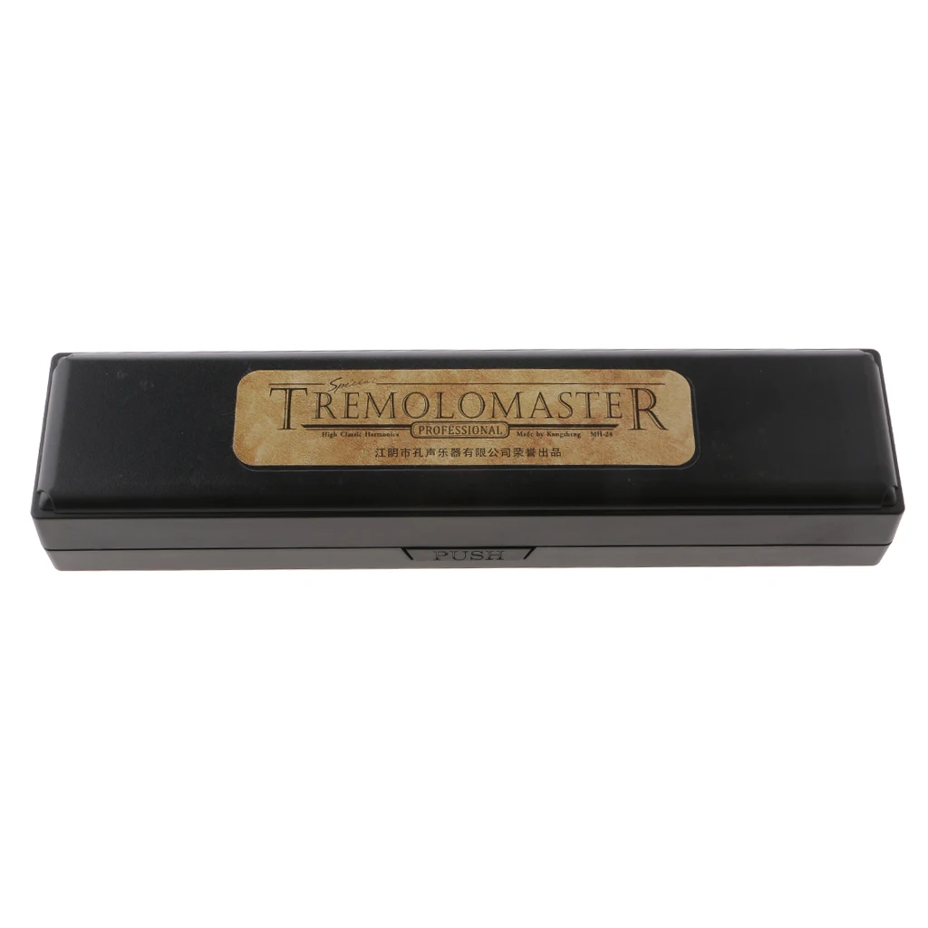 24 Отверстия C/Key полифония Губная гармошка инструмент игрушка для музыкального