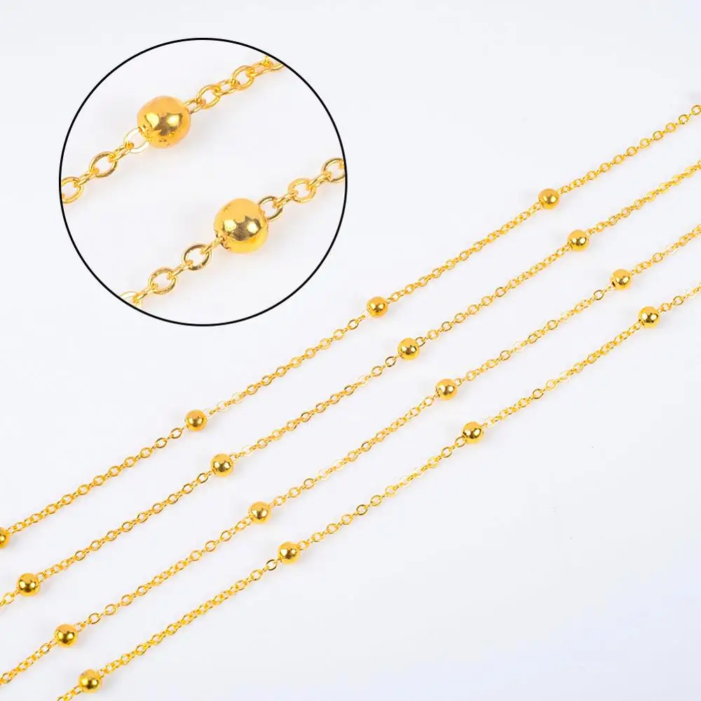 Цепочка на ногу для ожерелья браслета 2 метра | Украшения и аксессуары