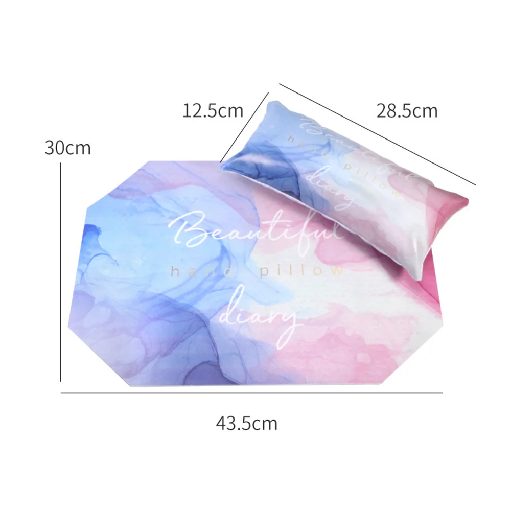

Fashion Nail Armrest Cushion Soft Faux Fur Sponge Pillow High-end Nail Shop Hand Palm Rest Stand Manicure Accessories