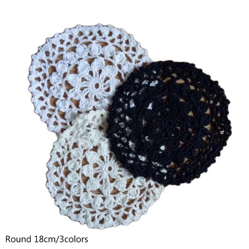 Современная хлопковая салфетка чашка coaster кружка кухня Рождество обеденный стол