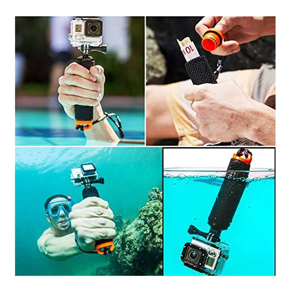 Рукоятка для Gopro Pole Спортивная экшн-камера поплавок ручной монопод Go Pro Hero 7 6 5 4 Yi 4K