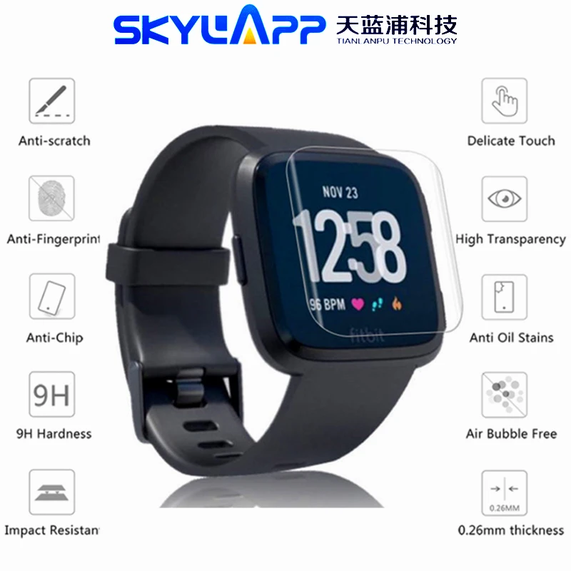 

Smart Bracelet Watch Protection Film For Fitbit Versa HD Protective Screen Soft Anti-scratch Soft Film Free Shipping