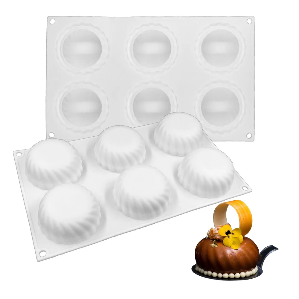 2020 Новый Тыква Форма для торта в форме сердца силиконовые формы DIY мусс Пудинг