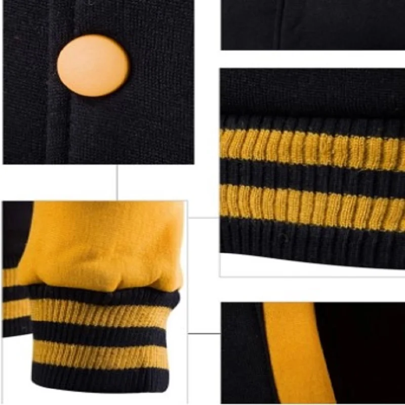 Мужские толстовки мужская бейсбольная куртка Мужская модная дизайнерская