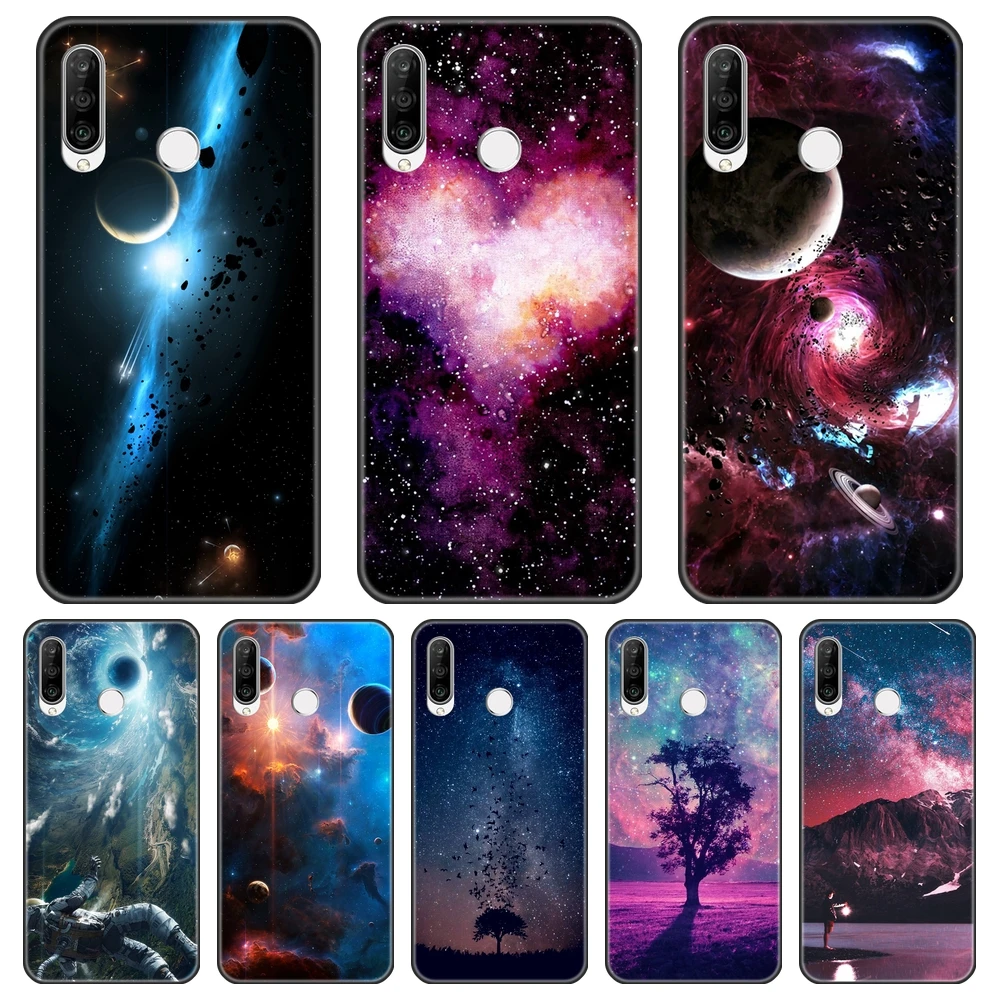 Мягкий силиконовый чехол из ТПУ для телефона Huawei P Smart Z Plus 2019 черный накладка со