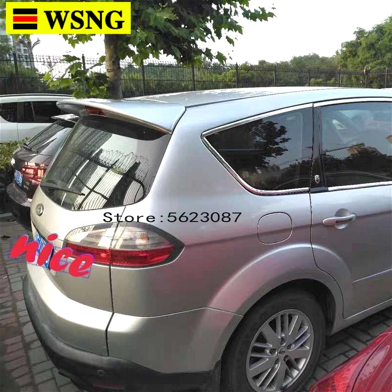 Большой спойлер для спойлеров Ford Smax S-max высококачественный праймер из