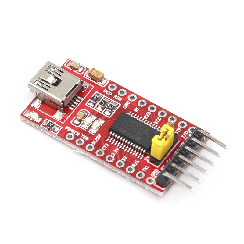 Последовательный модуль адаптера FT232RL FTDI USB 3 В 5 в TTL для мини порта Arduino FT232.