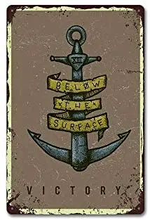 

Be Your own Anchor Metal Sign 8" x 12"