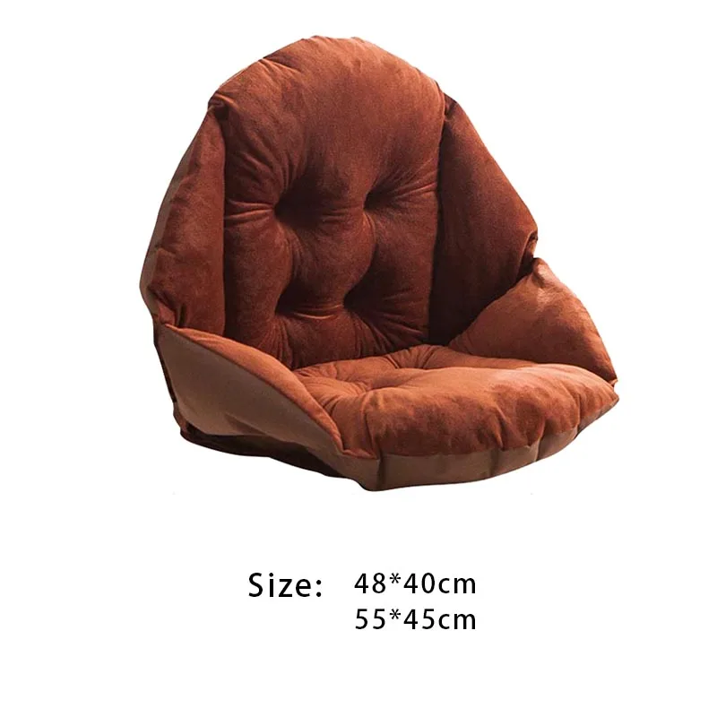 

Office Chair Cushion Breathable One-piece Cushion Student Seat Back Cushions Waist Support Chair Backrest Mat Home Decoration