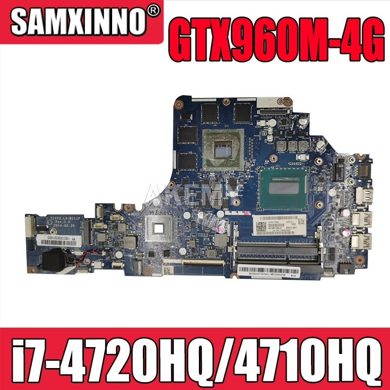 

HD LA-B111P материнская плата для ноутбука Lenovo Y50-70 оригинальная материнская плата I7-4720HQ/4710HQ