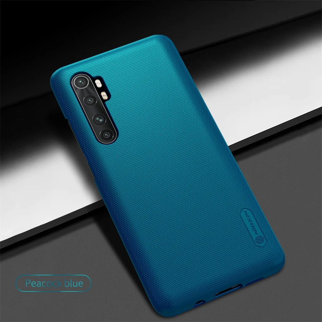 Чехол Nillkin для Xiaomi Mi Note 10 Lite жесткий матовый чехол-накладка | Мобильные телефоны и