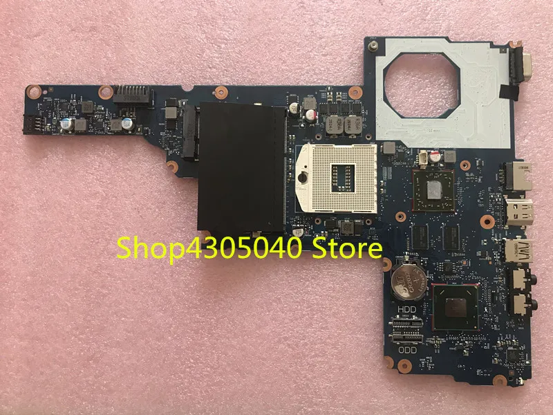 Материнская плата для ноутбука HP 685108 001 501 694693 HM75 HD 6470M DDR3 6050A2493101|Материнские платы