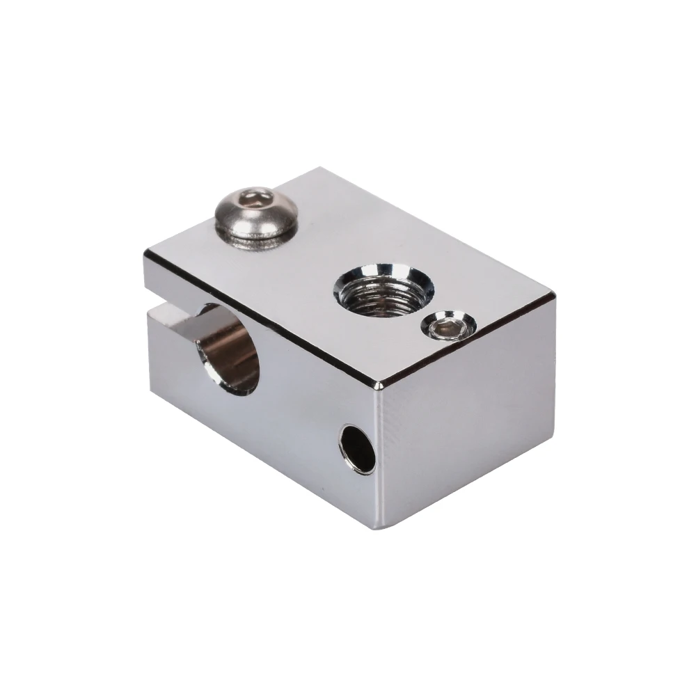 Высококачественный оригинальный медный тепловой блок с покрытием V6 для E3D J head