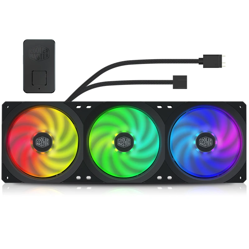 Кулер Master MasterFan SF360R ARGB интегрированный дизайн 3 х12 0 мм корпус с RGB-подсветкой и
