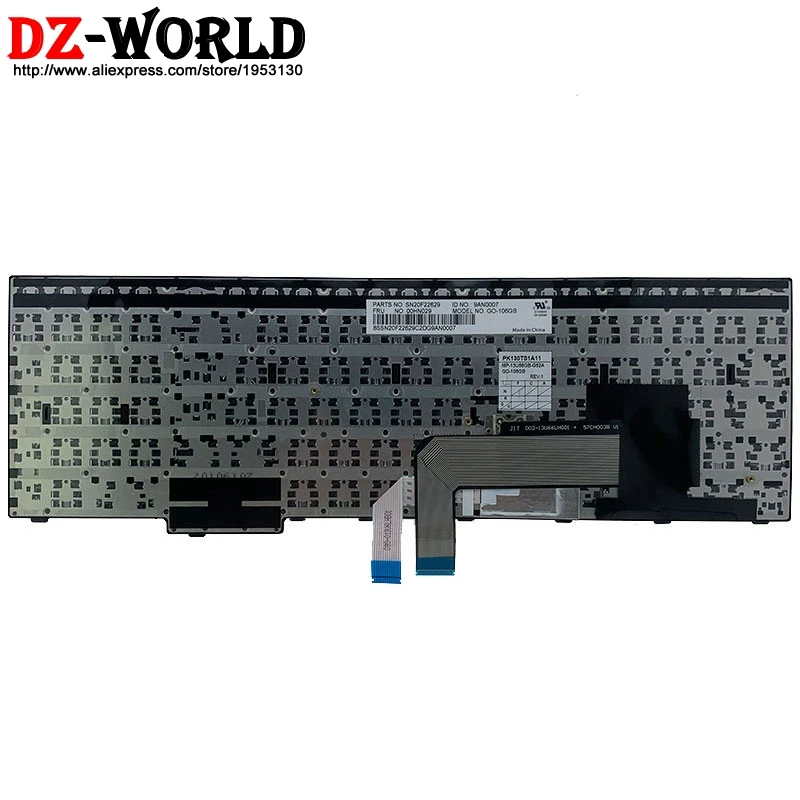 new original uk english keyboard for lenovo thinkpad e550 e550c e555 e560 e565 laptop 00hn029 00hn103 00hn066 free global shipping