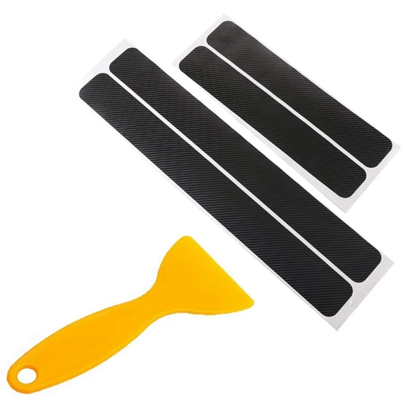 

Door Edge Protection Cover U-Shaped Edge Protection Edge Carbon Fiber Car Pedal Protection Cover