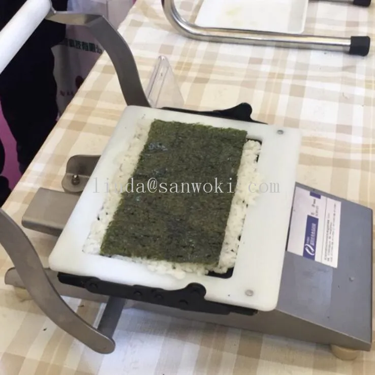 Ручной производитель рулонов морских водорослей, квадратная машина для суши, роликовая машина для рисовых водорослей, роликовая машина для суши, инструмент для суши, машина для суши