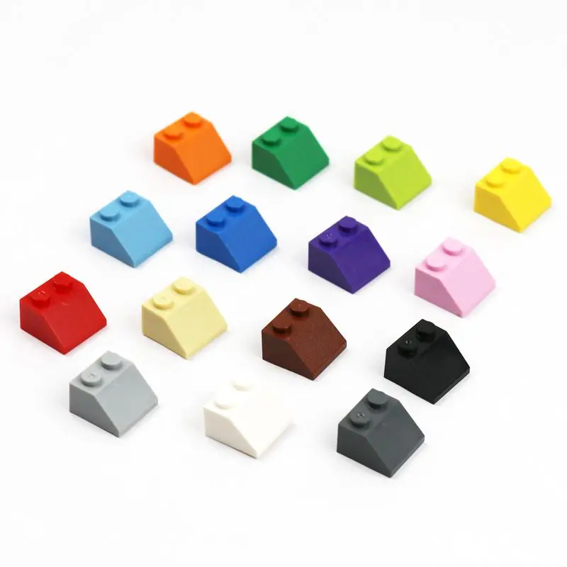 50 штук DIY Развивающие строительные блоки кирпичи черепица 2x2 3039 сборка частиц