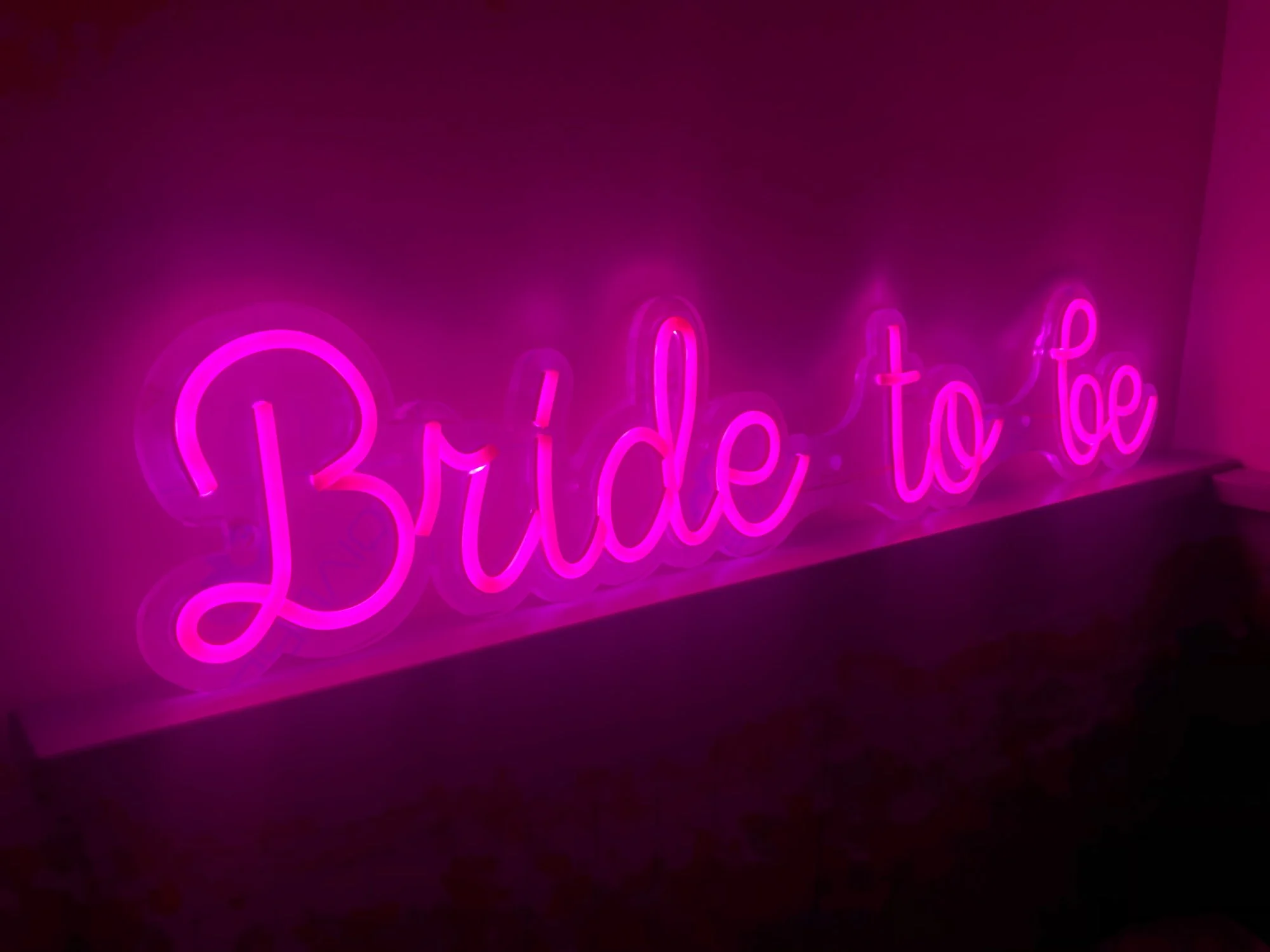 

Custom Led Bride To Be Flexible Neon Light Sign Wedding Decoration Bedroom Home Wall Decor Marriage Party Decorative neon sign
