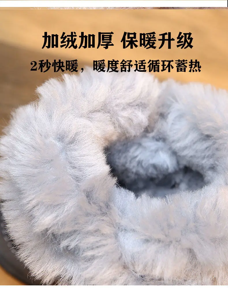 

New Classic Genuine Cowhide Leather Snow Boots 100% Wool Women Boots Warm Winter Shoes for Women