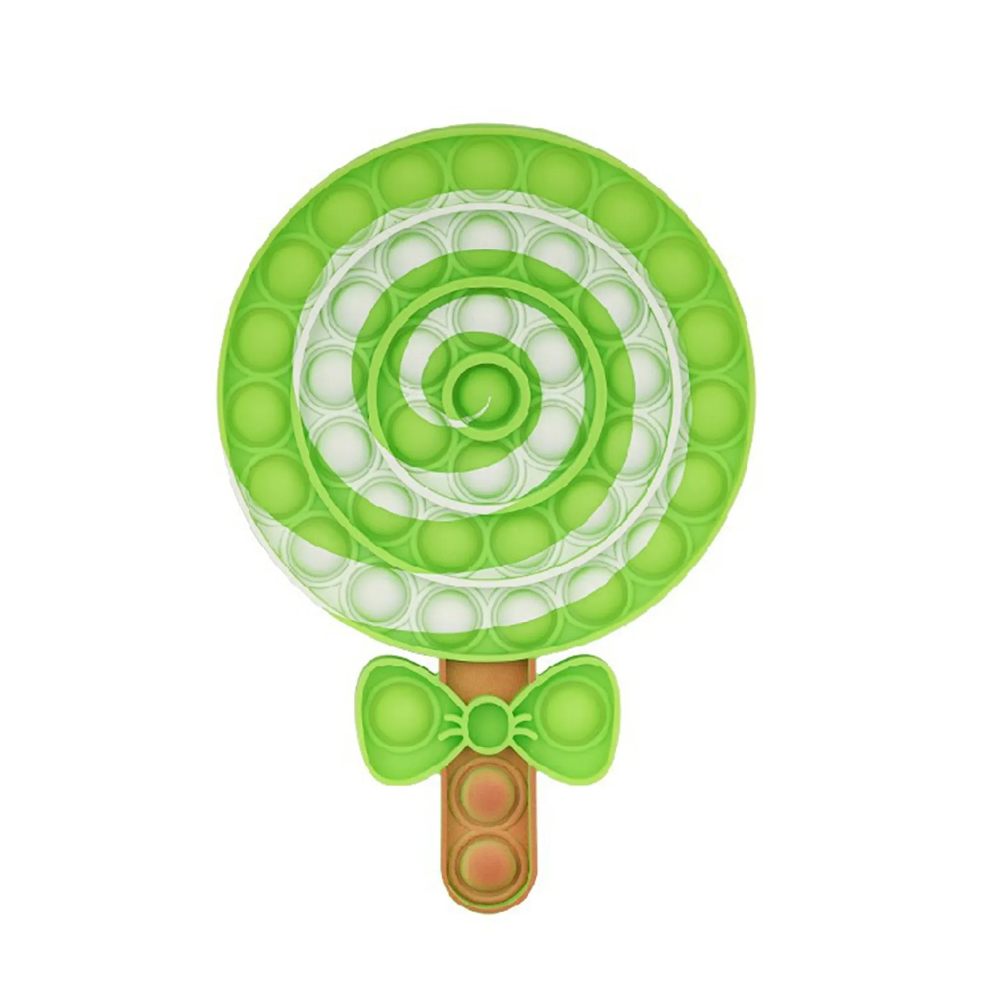 

New Pop Fidget Toys Lollipop Push It Bubble Stress Toy Antistress Soft Reliever Toy Squeeze Kids Adult Stress Gift Big Size