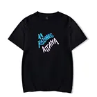 2022 футболка aiтана Окана, уникальная модная футболка с круглым вырезом, одежда в стиле Харадзюку, детские топы, модная рубашка с коротким рукавом в стиле хип-хоп для мужчин и женщин