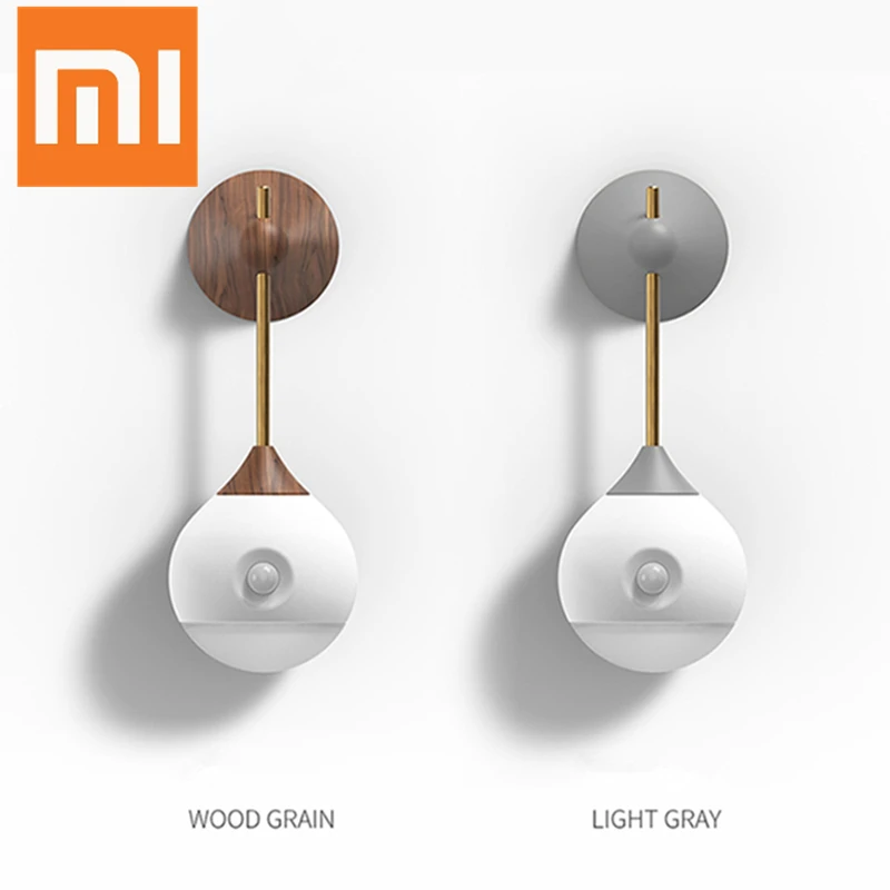 Ночной светильник Xiaomi youpin с умным датчиком портативный инфракрасный