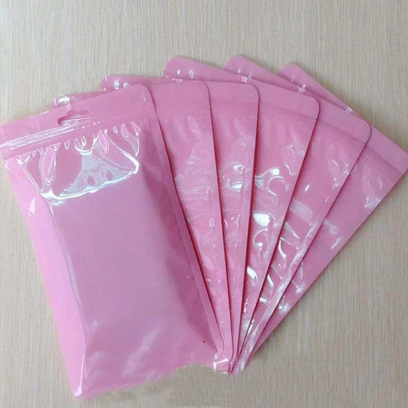 100pcs Baby Pink Mobile Phone Case Cover Retail Packaging Package Bag For Iphone XR 7 8 XS MAX 11 Pro X 10 6 Plus | Дом и сад