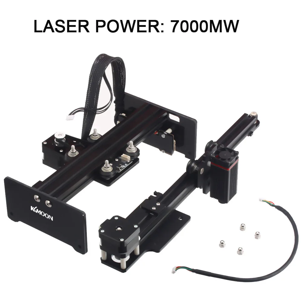 NEJE Master 3500 мВт 405 нм Настольный лазерный гравер с ЧПУ портативный DIY гравировальный станок для резьбы лазерная резка, гравировальный станок - Цвет: 7000mw US PLUG