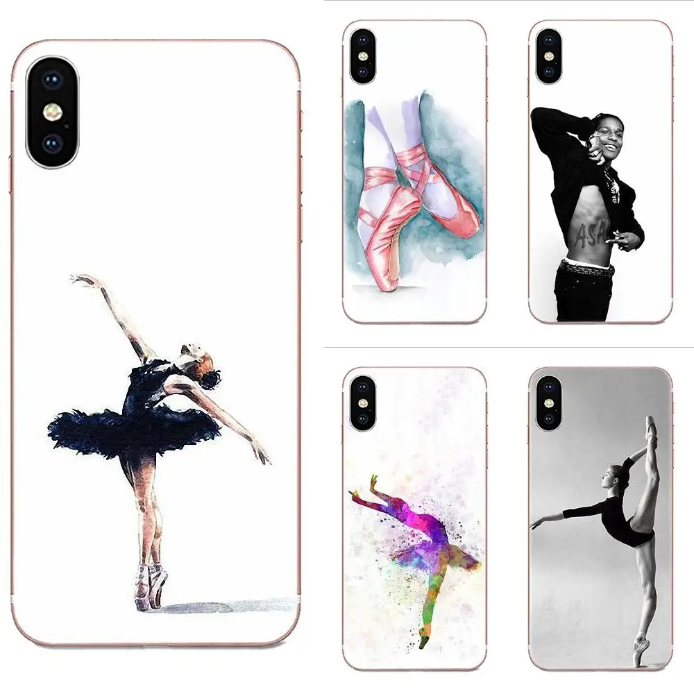 For Huawei P7 P8 P9 P10 P20 P30 Lite Mini Plus Pro Y9 Prime P Smart Z 2018 2019 TPU Cover Cell Phone Cases Ballet Shoes | Мобильные