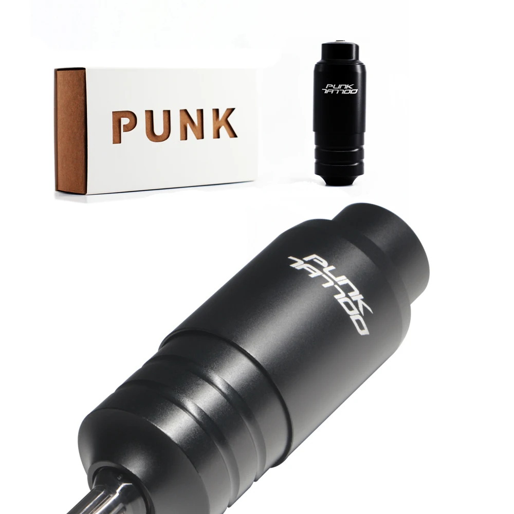 Тату ручка PREIMIUM PUNK в коротком стиле с мощным мотором для татуировки бесплатная