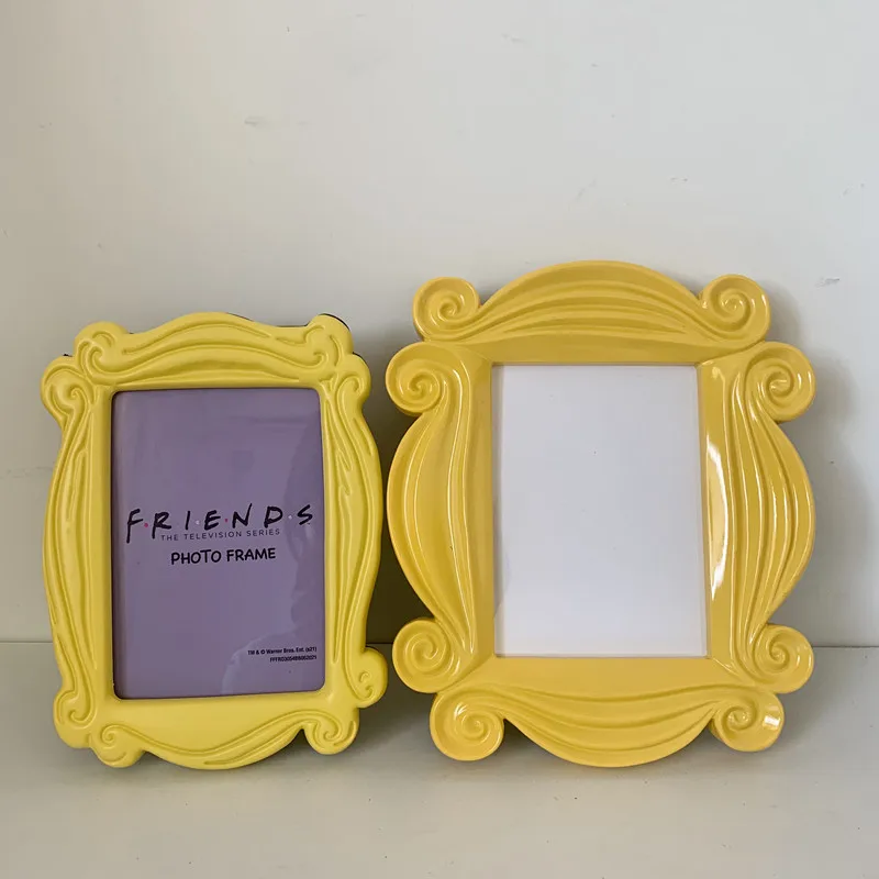 

Горячая ТВ друзья Моника дверь фоторамки Смола фигурка игрушки коллекция аниме фигурки подарки для Fiend Забавный домашний декор