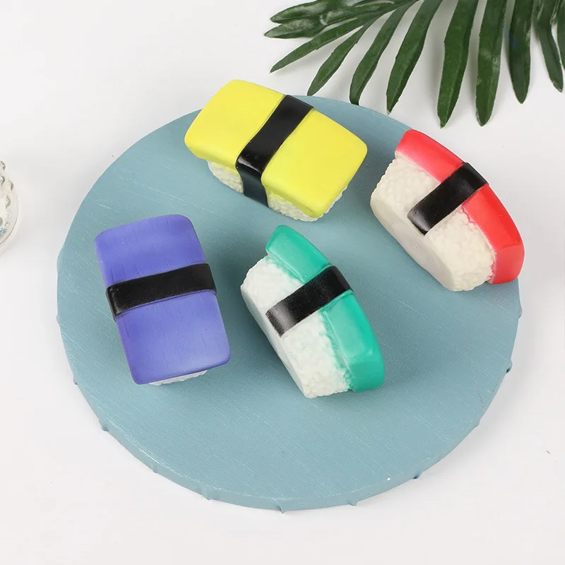 Кошки собака питомцы игрушки суши пончик зуб чистящие Odontoprisis обучение игры