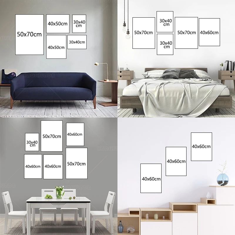 Картины на холсте для украшения стен Настенная картина с изображением Иисуса