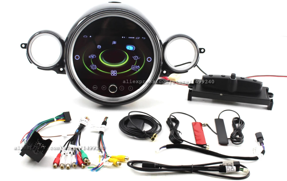 Liislee 9 дюймов Android автомобиль для мини-Люка R56 R57 2007~ с окружающим светильник стерео экран gps NAVI карта навигация Мультимедиа