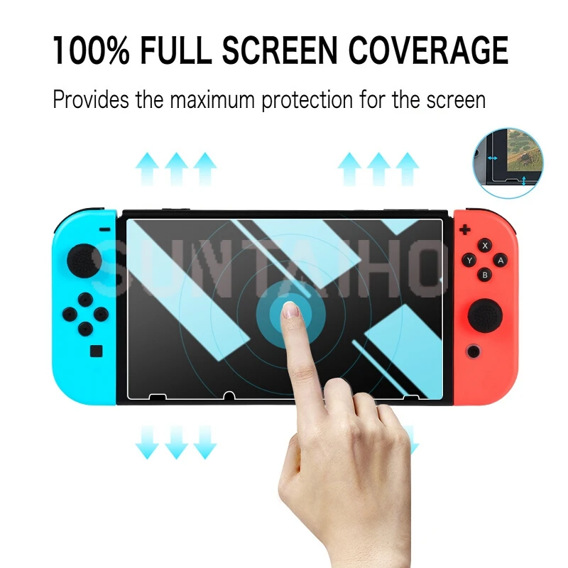 Защитное стекло для Nintendo Switch Nintendos NS стеклянные аксессуары пленка экрана 3 шт. for