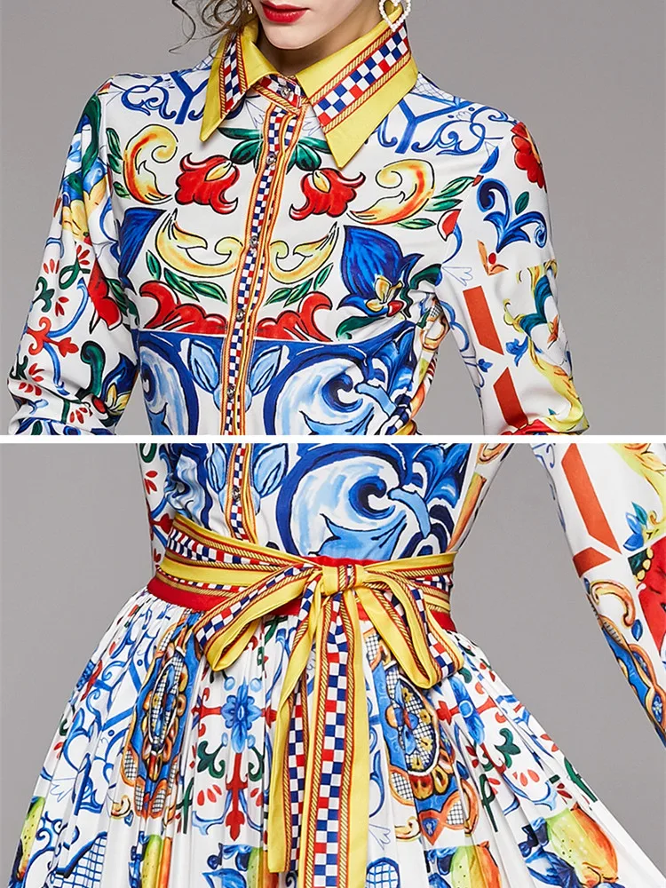 Женское модельное дизайнерское плиссированное платье макси винтажное длинное