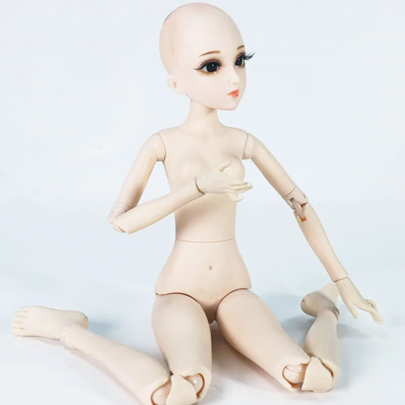 DBS 1/4 BJD Обнаженная кукла макияж с глазами без волос разные стили шарнирное тело