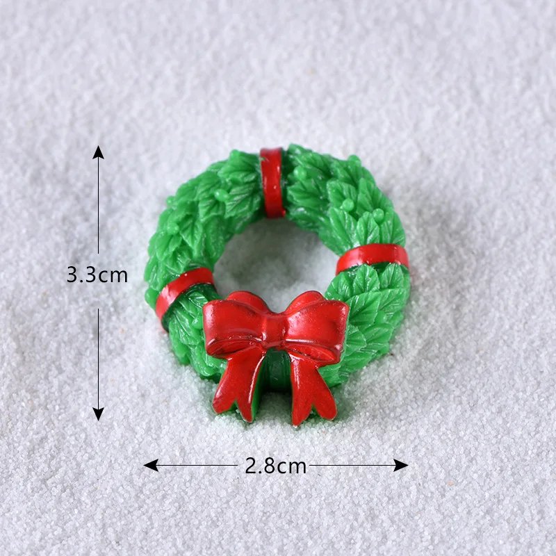 Рождественские украшения для дома Санта Клаус микро ландшафтное украшение