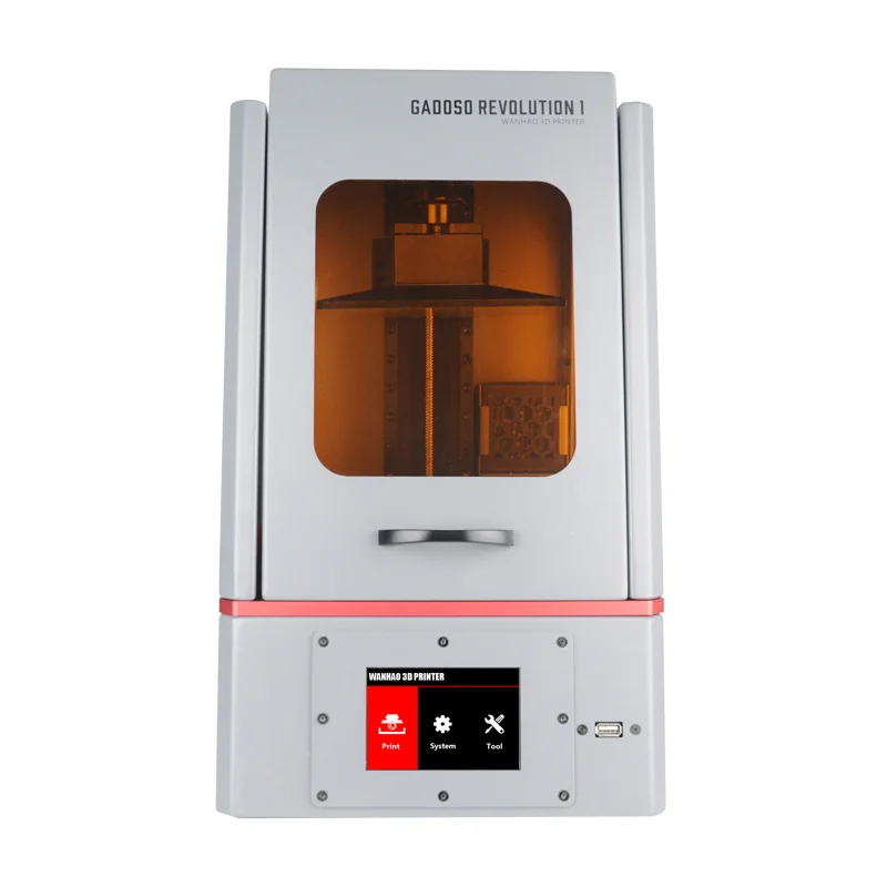 

Wanhao Newest GR1 to Korea Japan Free Shipping DLP LCD High Precision Dual Z Axis 3D Printer with 250ml Free Resin