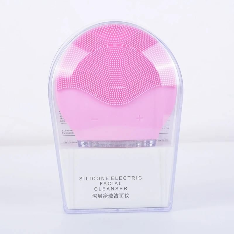 Прямая поставка электрическая Очищающая щетка для лица ультразвуковая Вибрация