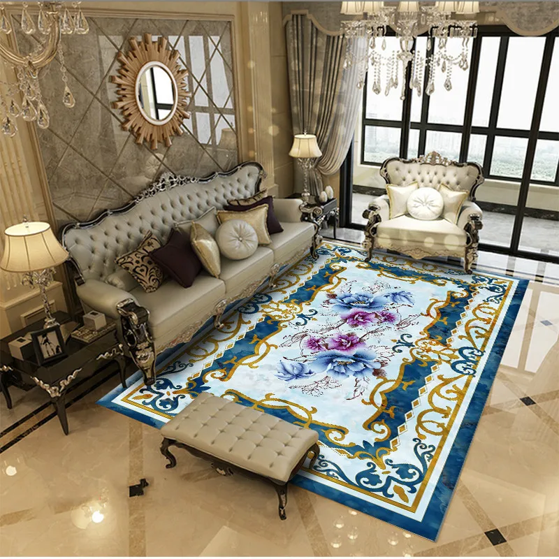 

New beautiful simple modern dining table sofa bed comfortable carpet---rrr