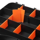 Портативный нести инструменты для хранения Чехол штанги винт Запчасти органайзер ящик 6XDD