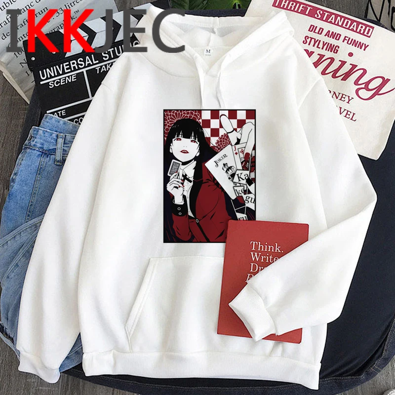 

Худи kakegurui yumeko jabami, мужская одежда с принтом, свитшоты в стиле хип-хоп
