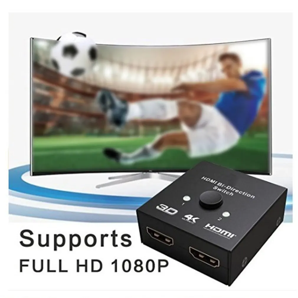 Мини-Коммутатор HDMI 4K HD1080P 2,0 порт HDMI Коммутатор Концентратор HDCP 3D HDMI сплиттер с Full Ultra HD
